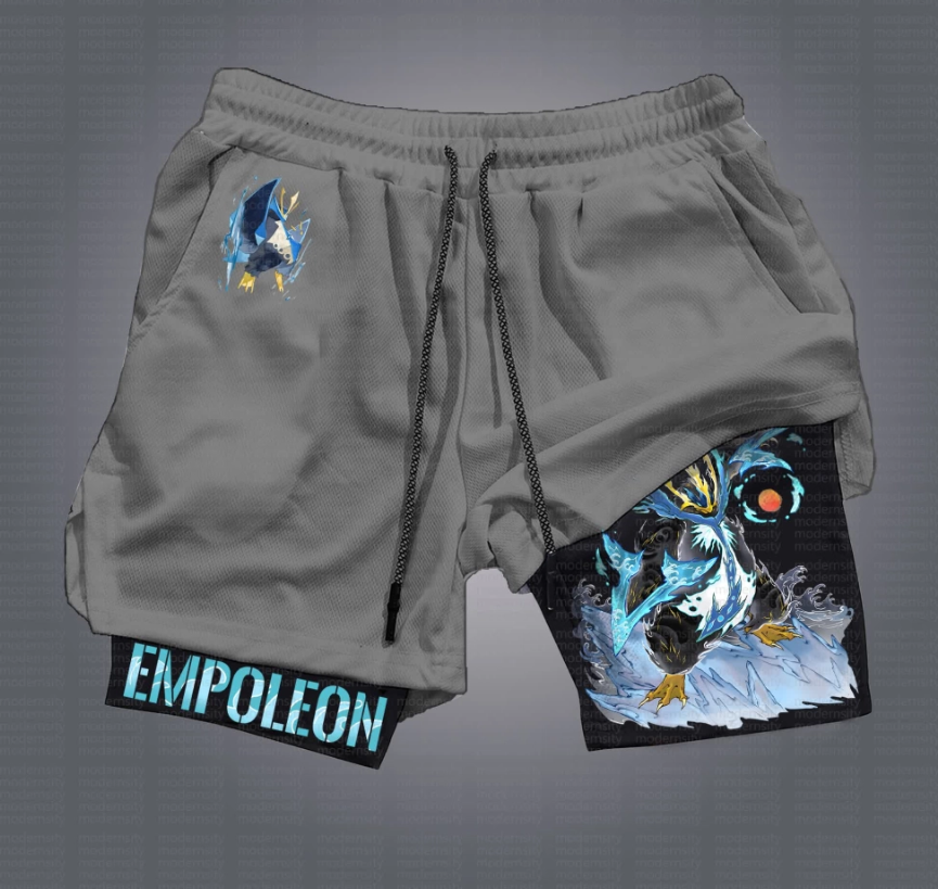 Badminton Anime - Official Pokémon Anime Collaboration Sports Shorts