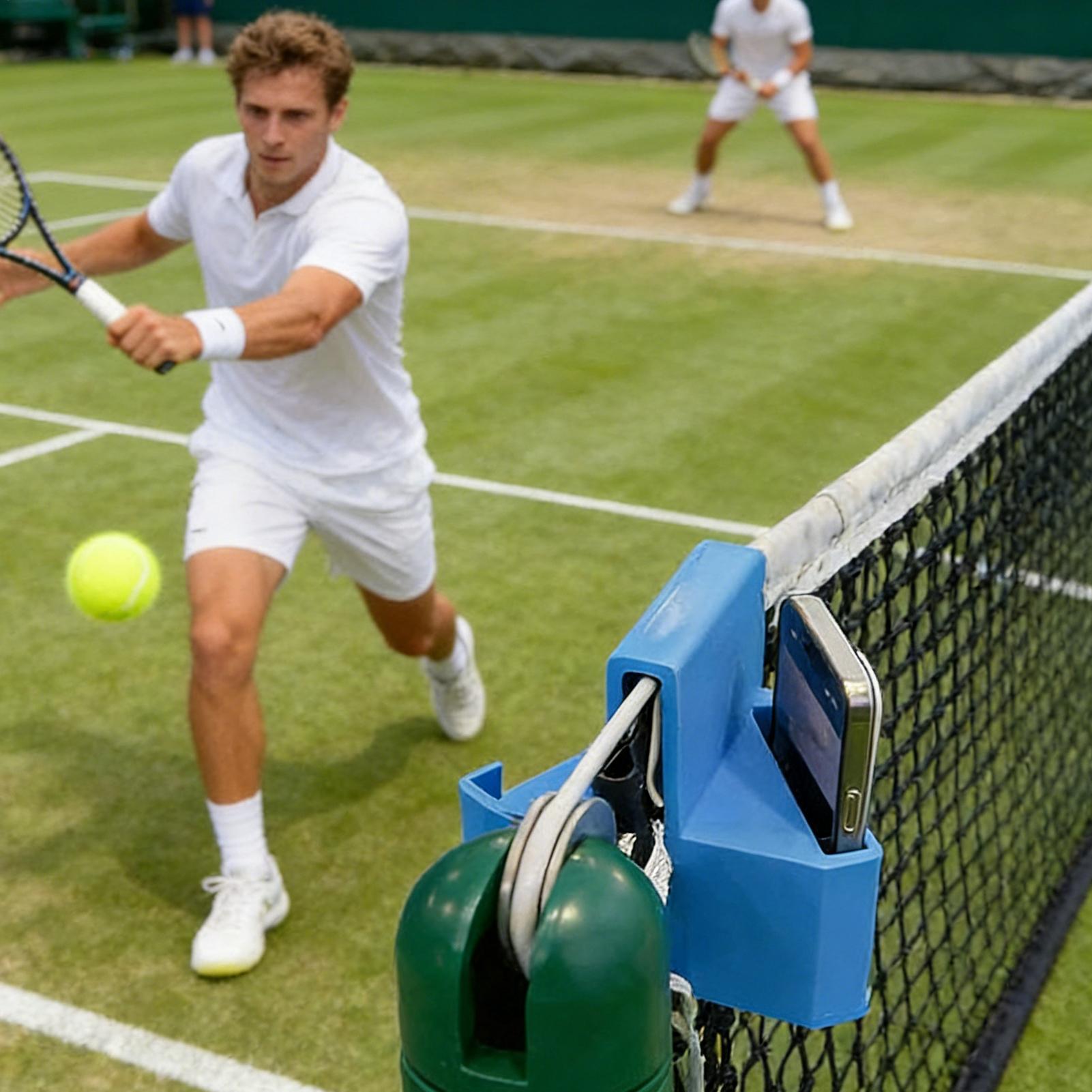 Tennis Fence Phone Mount 3D Pr - огляд і ціна Badminton Live Streaming