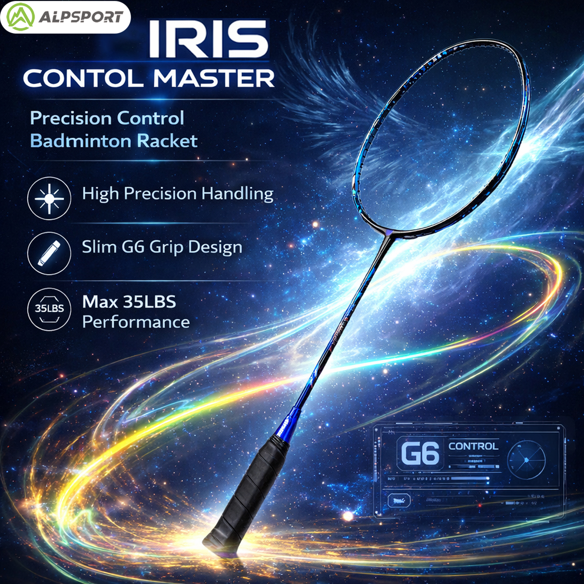ALPSPORT IRIS 4U G6 All-Carbon - огляд і ціна Badminton Anime