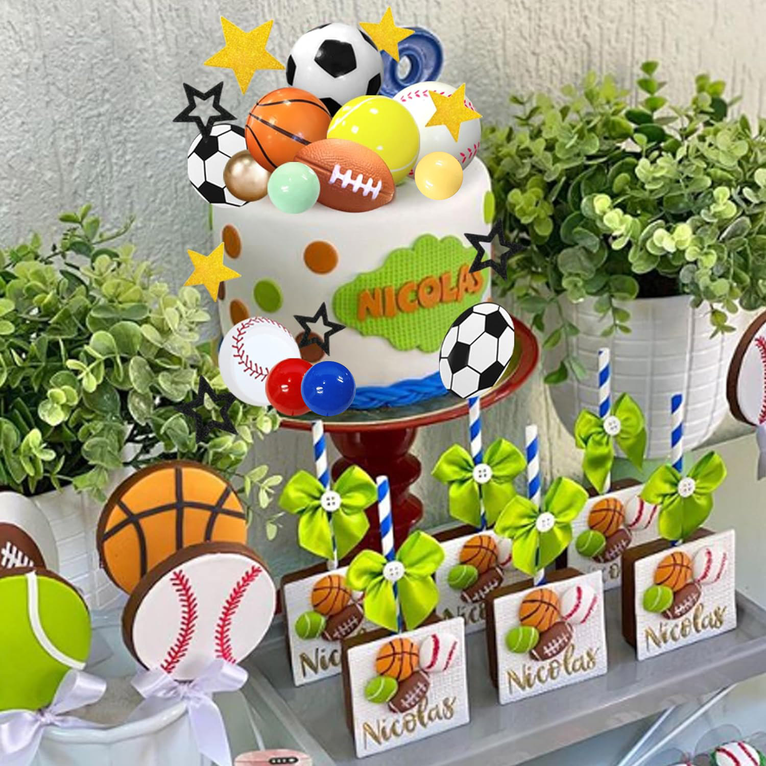 37 PCS Sports Cake Toppers Spo - огляд і ціна Badminton Anime