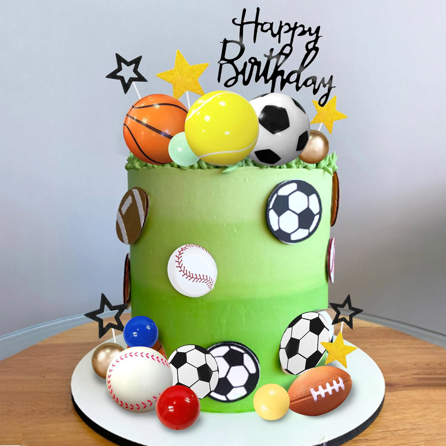 37 PCS Sports Cake Toppers Spo - огляд і ціна Badminton Anime