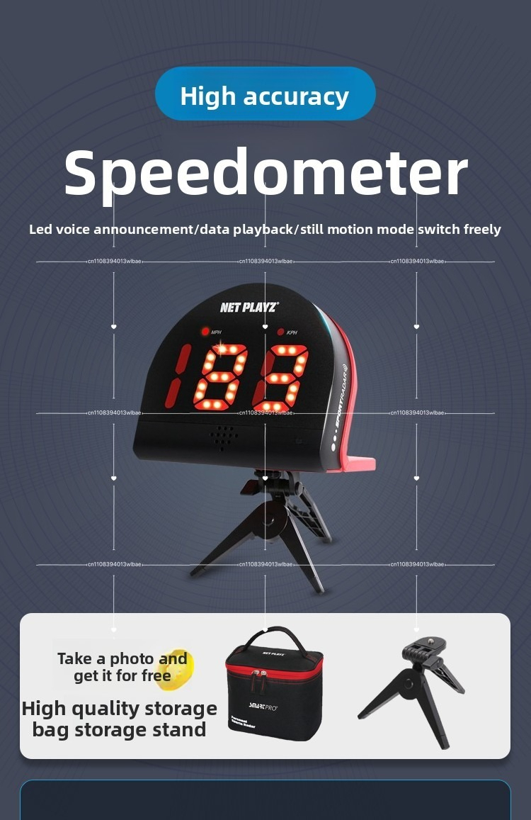 Professional Multi-Sport Radar - огляд і ціна Badminton Velocity