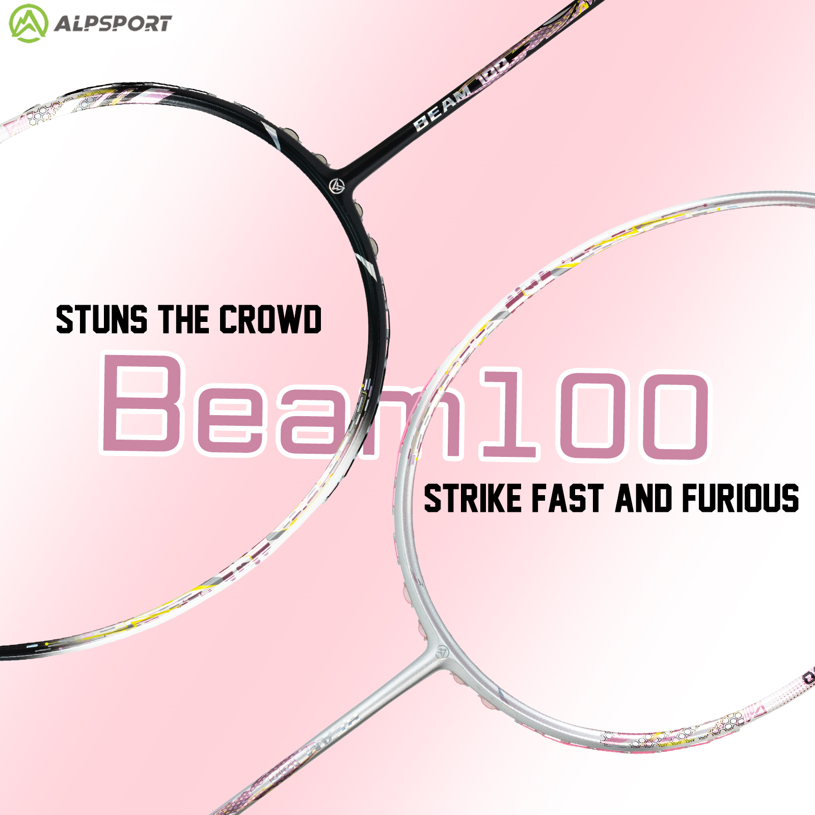ALPSPORT New【BEAM100】5U 100% C - огляд і ціна Badminton Anime